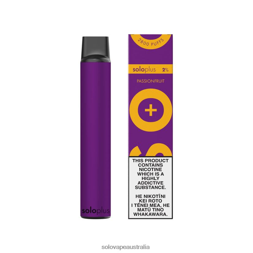 Passionfruit Solo Plus Disposable Vape ZN6LB029 | Solo Vape Review